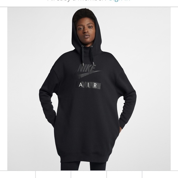 nike air hoodie dress